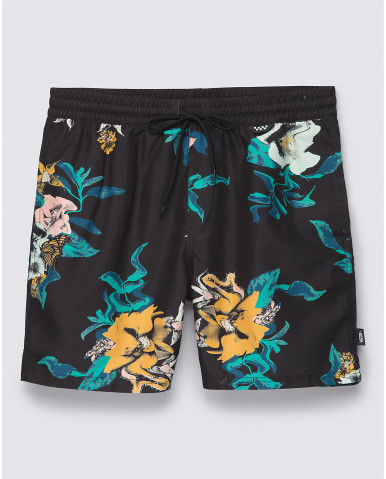 BANKS バンクス PRIMARY ELASTIC BOARDSHORT Banks Journal Primary Elastic Boardshort for Men, Cotton