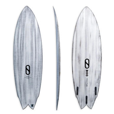 Great White Twin Volcanic 5‘6 Slater Designs Great White Twin Volcanic – Jack's Surfboards