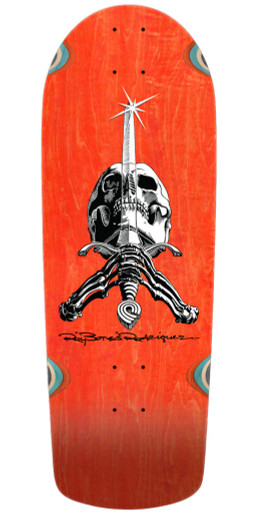 Steve Caballero signed Skateboard, Powell Peralta, BONES