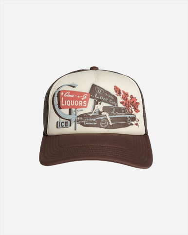 LOST CLOTHING LOST CITY TRUCKER HAT- Catalyst