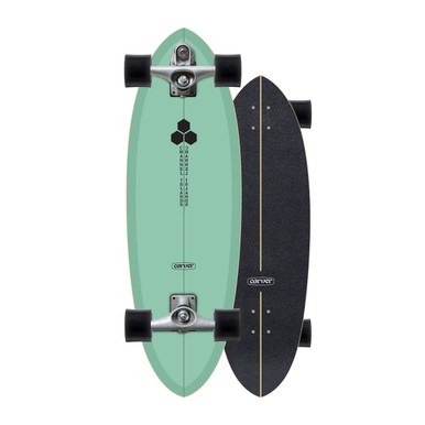 Carver クルーザー用c7トラック & Roundhouseホイール新品 Carver C7 Surfskate Truck Set - Coal Satin