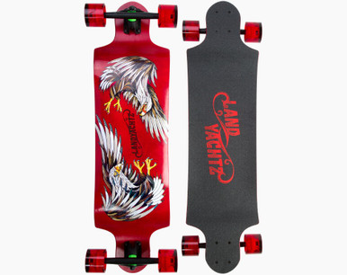 LANDYACHTZ Switch Eagle 35 ロングスケートボード LANDYACHTZ SWITCH 35 EAGLE COMPLETE