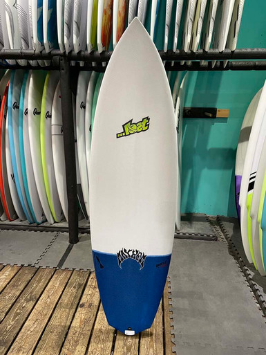 5'8 LOST ROCKET REDUX BLACK DART SURFBOARD- Catalyst