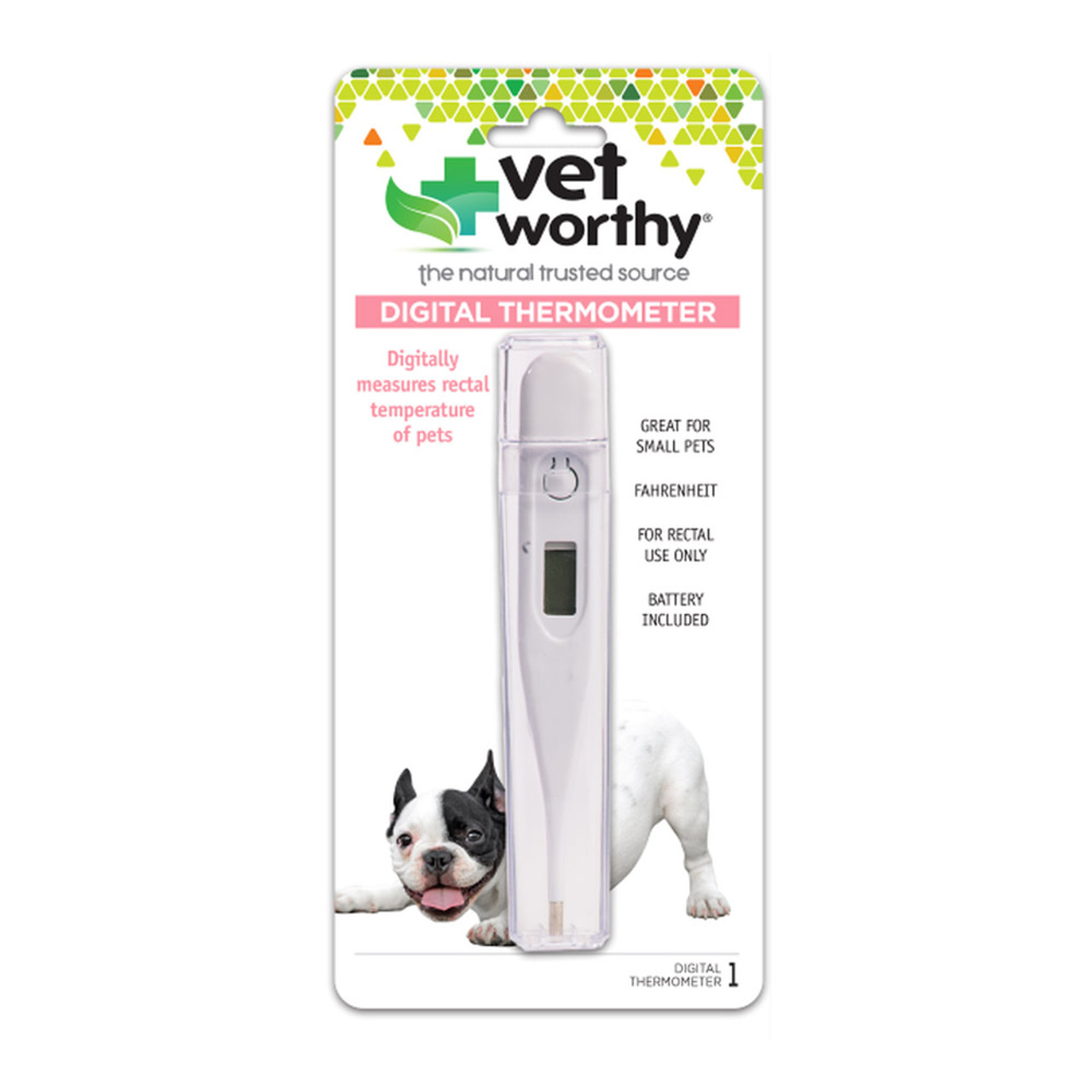 Vet Worthy Digital Thermometer for Pets - Buy Online At Nature's