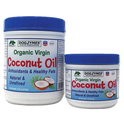 Virgin Coconut Oil - Helps with supporting skin and coat, and promotes a healthy metabolism