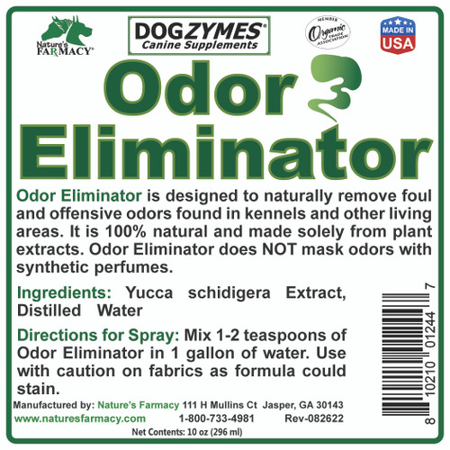 Odor Eliminator (10 oz) Liquid Yucca Control Ammonia Odor Concentrate