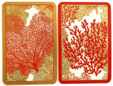 Caspari Playing Cards - Sea Fans (Double Deck)