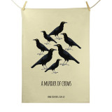 Tea Towel - A Murder Of Crows