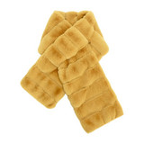 Ribbed Neck Wrap - Mustard