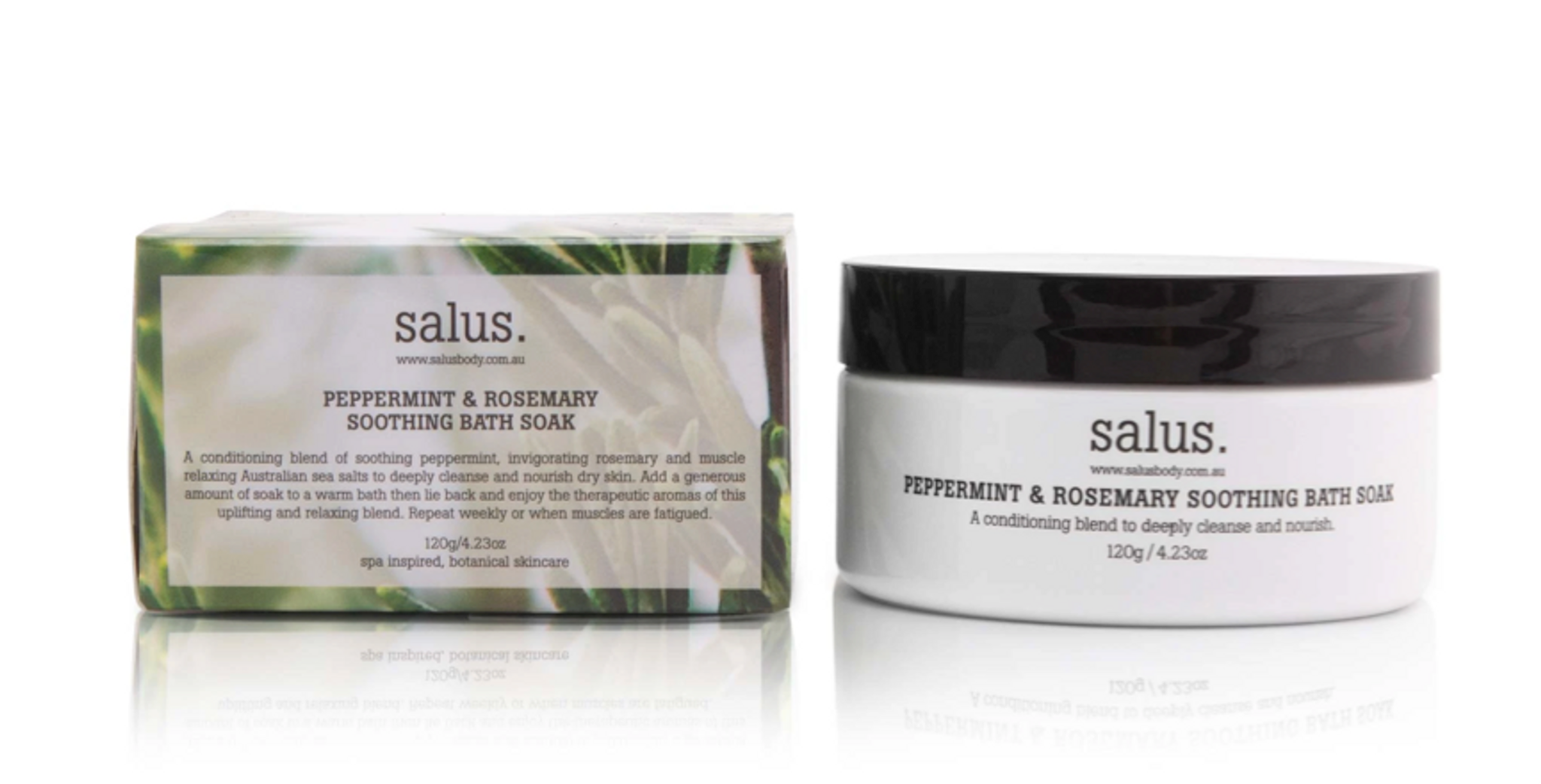 Salus - Peppermint & Rosemary Soothing Bath Soak 120g