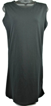 Long Sleeveless Cotton Body - Black