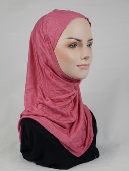 Short Jersey 1PC Amira Hijab - Dusty Rose