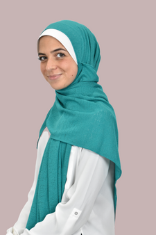 Aqua Shash Hijab 