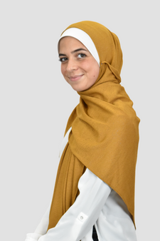 Mustard Shash Hijab