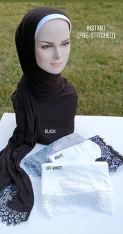 *NEW* Instant Embroidered Jersey Hijab