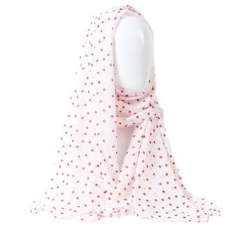  Polka Dot Chiffon - Pink