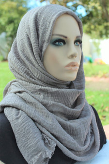 Premium Crinkle Hijab - Rhino