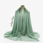 Premium Crinkle Hijab - Dusty Mint 