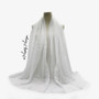 Premium Crinkle Hijab - Pure White