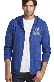 Brookville Blue Devils | Brookville Blue Devils Adult  Blue Marled Zip Up | BBD0015