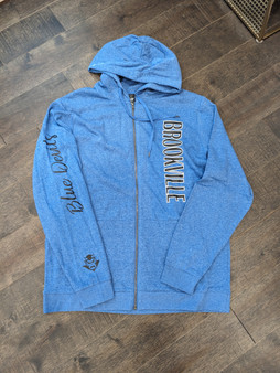 Brookville Blue Devils | Brookville Blue Devils Adult Royal Frost Zip Up | BBD0039