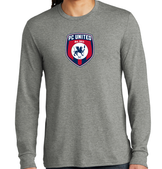 PC United Soccer | PC United Youth Tri-Blend Long Sleeve Tee | PCU0009