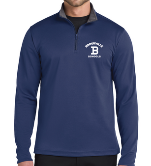 Brookville Blue Devils | Brookville Blue Devils Performance Adult Quarter Zip K584 w/Embroidery | BFSP004