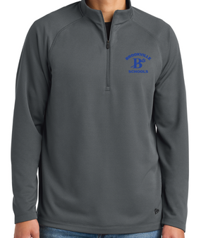 Brookville Blue Devils | Brookville Blue Devils New Era Adult Quarter Zip NEA515 w/Embroidery | BFSP006