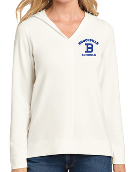 Brookville Blue Devils | Brookville Blue Devils Women's Microterry Hoodie LK826 w/Embroidery | BFSP011