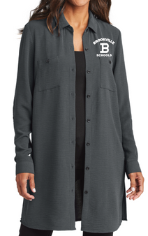 Brookville Blue Devils | Brookville Blue Devils Women's  Long Tunic Blouse LW701 w/Embroidery | BFSP019