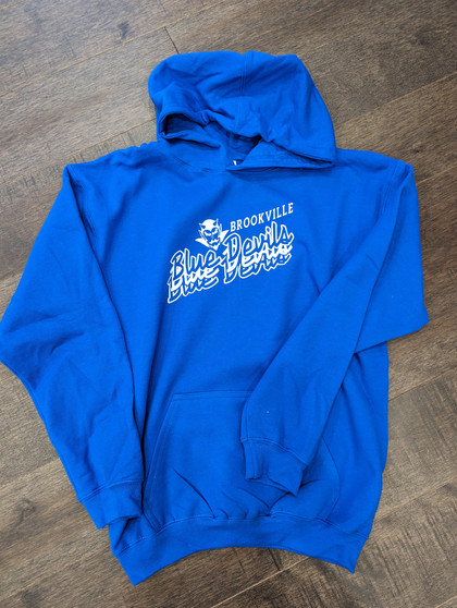 Brookville Blue Devils | Brookville Blue Devils Youth Stacked Blue Devils Hoodie | BBD0010