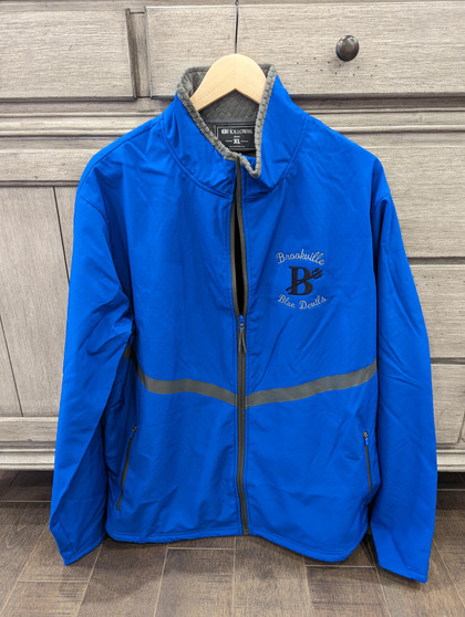 Brookville Blue Devils | Brookville Blue Devils Adult Rain Jacket -Royal - | BBD0023