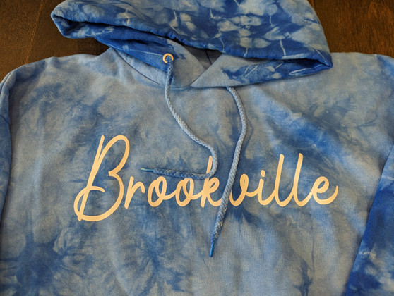 Brookville Blue Devils | Brookville Blue Devils Adult Mineral Tie Dye Hoodie | BBD0033