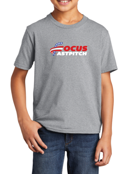 Focus Softball | Focus Softball YOUTH Short Sleeve T-shirt | FS007