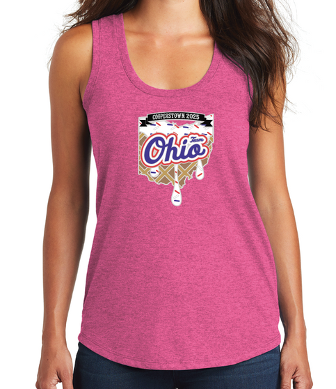 Team Ohio | Ladies' TRIBLEND Tank | Cooperstown Ice Cream | TO004