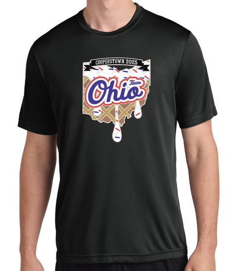 Team Ohio | Unisex  Performance Tee | Cooperstown Ice Cream | TO008