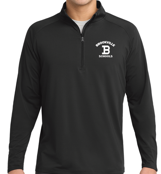 Brookville Blue Devils | Brookville Blue Devils TALL Adult Quarter Zip TST850 w/Embroidery | BFSP003