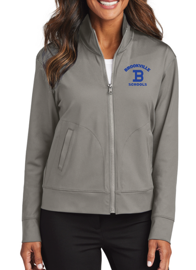 Brookville Blue Devils | Brookville Blue Devils Women's Full Zip LK881 w/Embroidery | BFSP024