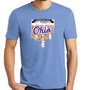 Team Ohio | TriBlend Unisex Tee | Cooperstown Ice Cream | TO006