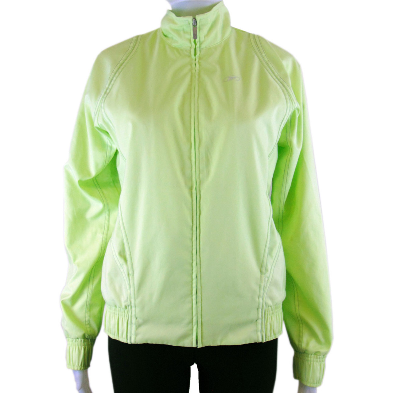 RBK Reebok Classic Lime Green Track Jacket | Onestop-thriftshop