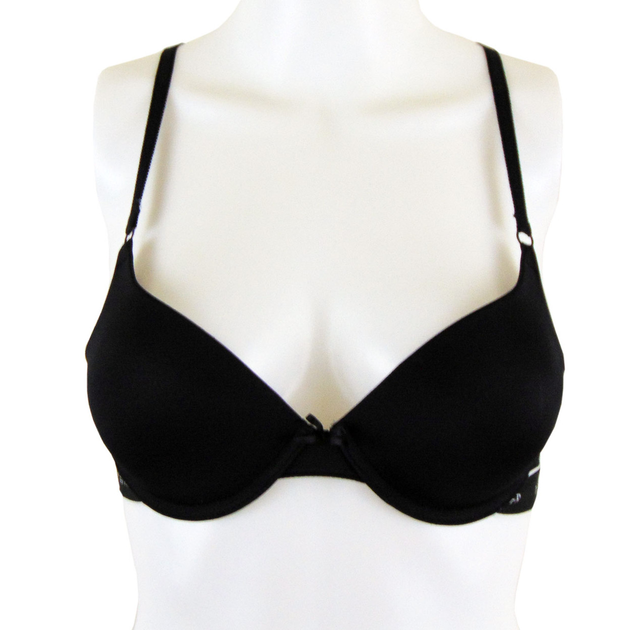Tommy Hilfiger, Intimates & Sleepwear, Tommy Hilfiger Classic Tee Push Up  Padded Bra 34a In Fig