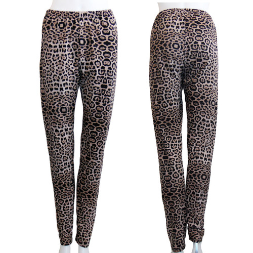 Suzy Shier Stretch Animal Print Leggings Suzy Shier Stretch Animal Print Leggings