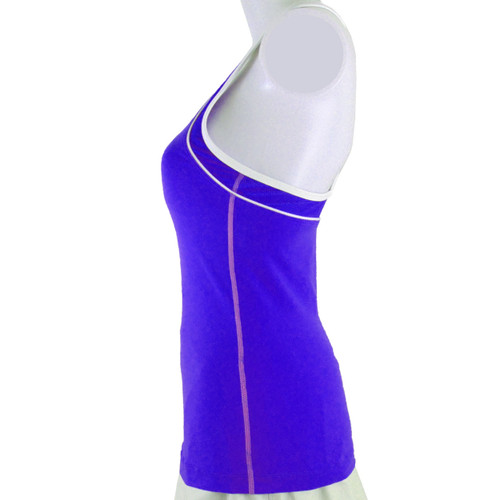 Nike Purplish Blue Racerback Tank with Padding Nike Purplish Blue Racerback Tank with Padding