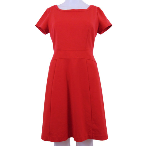 CHIC by Jacob Red A Line Short Sleeve Dress 