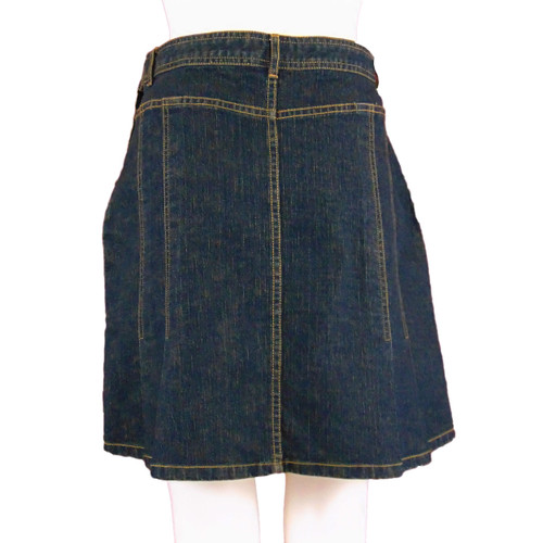 a line denim skirt size 10