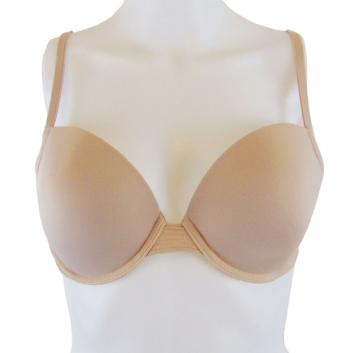 Buy PrivateLifes Beige Solid Cotton Maximizer Bra For Women(PL-BR