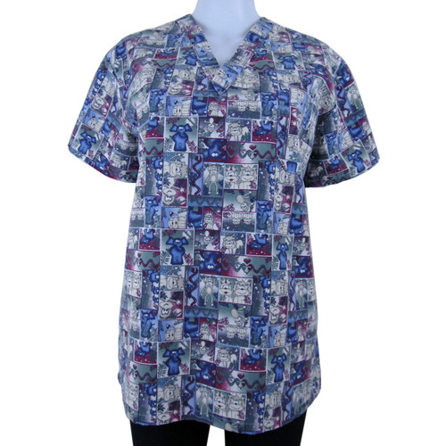 lac-mac on que smock top