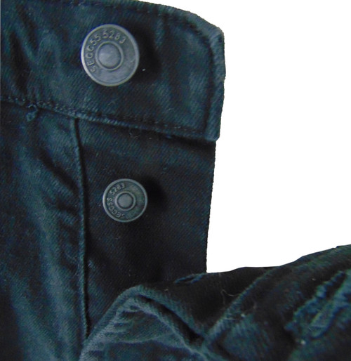 H&M Divided | Black Skinny Button Fly Jeans | Ones Stop-Thrift