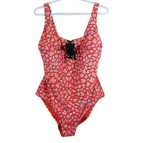 Cactus Animal Print One Piece Swim Suit  Cactus Animal Print One Piece Swim Suit