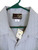 Brand New Andrade Gray Short Sleeve Button Down Dress Shirt